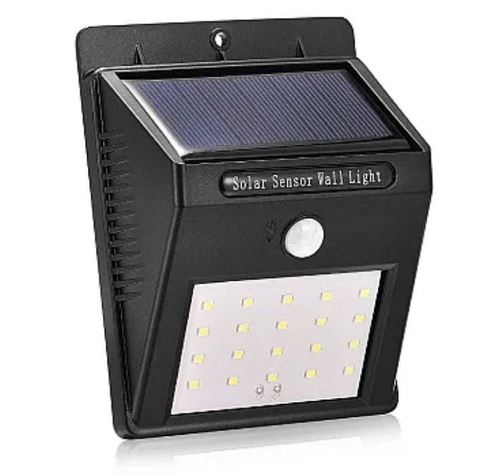 Set 5 Lampi Solare BRIGHT 30 LED cu Senzor de Miscare si Lumina 1 Mod ILUMINARE