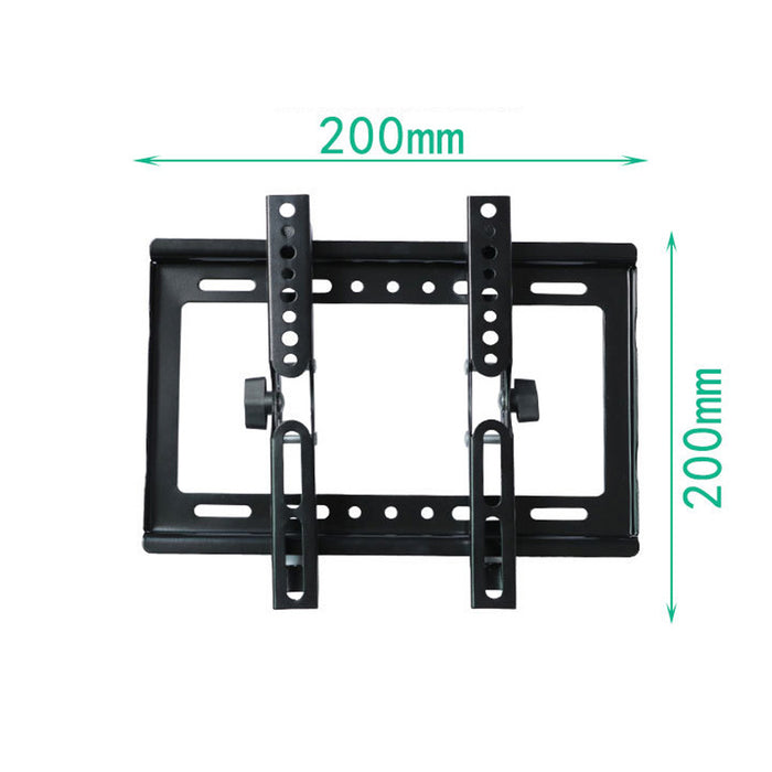 Поддръжка на метална телевизия, фиксирана, за стена, за телевизори между 14-42 инча