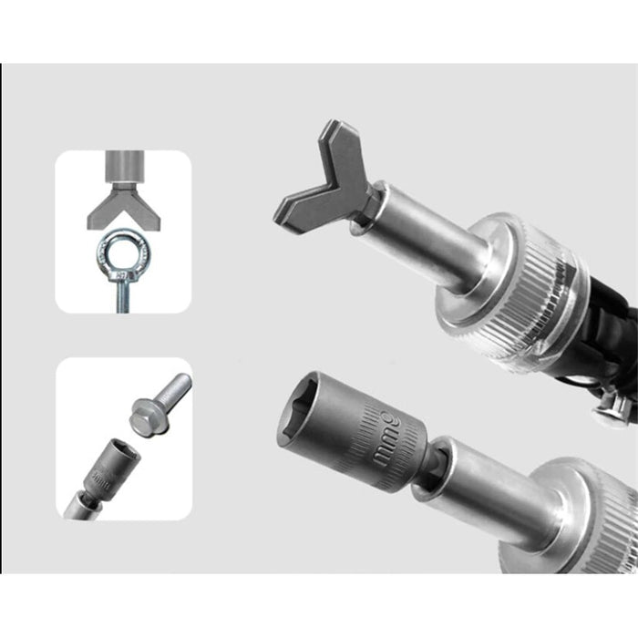 Harapás és cső alakú konyhakészlet - teljesen csavarhúzó, torx, mini tubular