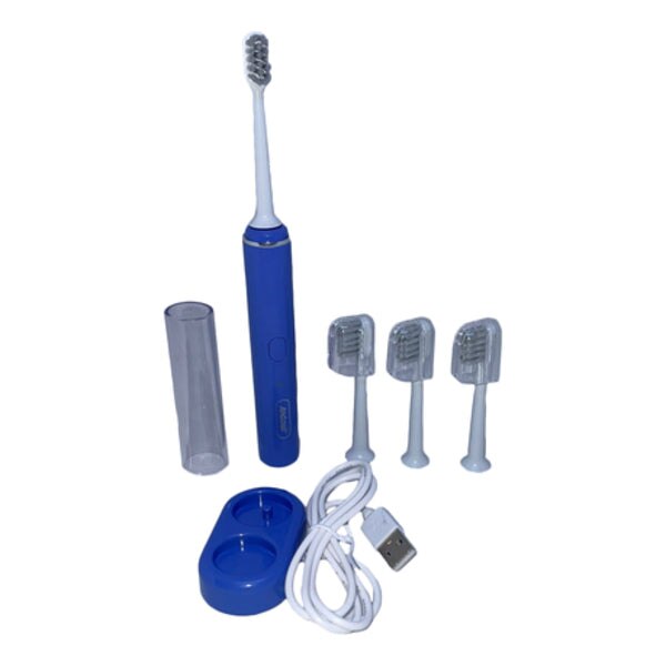 Η ηλεκτρική οδοντόβουρτσα των παιδιών, 15.000 σ.α.λ., 4 αποθέματα, μπλε