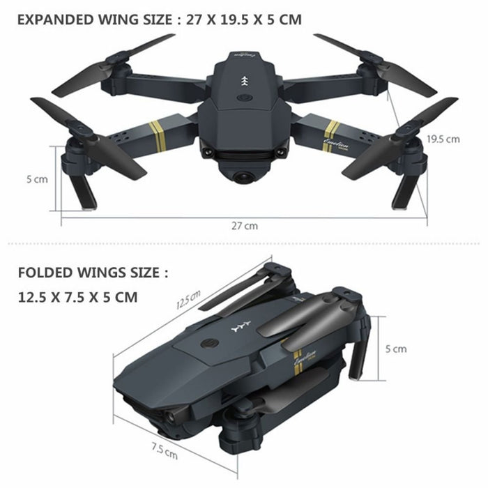 Sky-97 Drone με κάμερα FullHD, συντήρηση υψομέτρου, πτυσσόμενα όπλα