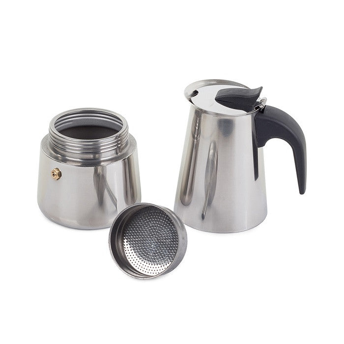 Espressor Cafea 6 Cafele, pentru aragaz pe gaz sau electric, inox