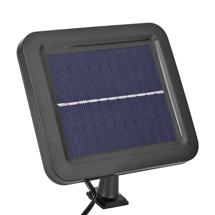Комплект 3 x слънчева лампа 100 COB светодиоди, мощност 30W, сензор за светлина и движение, черно