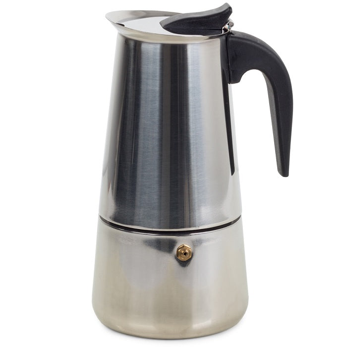 Espressor Cafea 6 Cafele, pentru aragaz pe gaz sau electric, inox