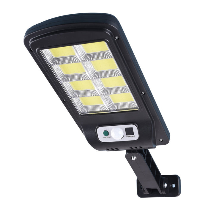 Ηλιακός λαμπτήρας 8COB 160 LED, αισθητήρας κίνησης/φωτός, με τηλεχειριστήριο