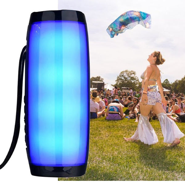 Stereo Speaker 157 Bluetooth, φορητό, με πολύχρωμο φως περιβάλλοντος