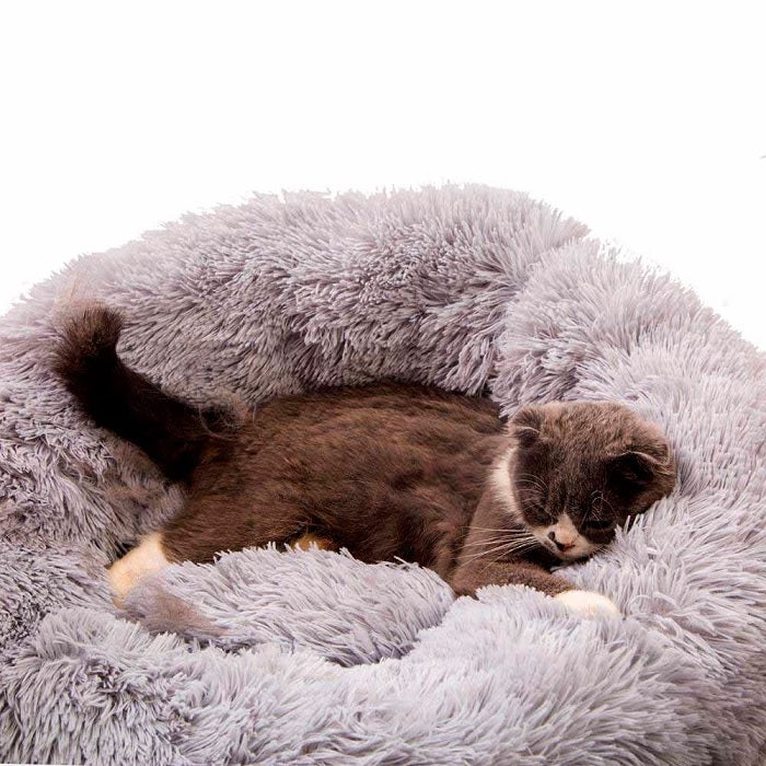 Culcus για κατοικίδιο ζώο, μικρά σκυλιά και γάτες, διάμετρο 50 cm, γκρι